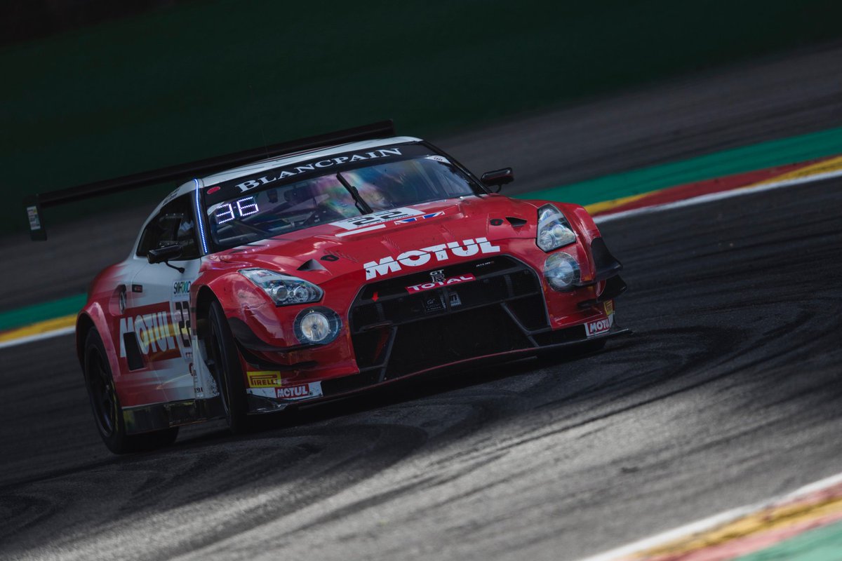 drivadan's tweet photo. @mattsimmons08 lap time consistency absolutely on point. Throwing down 2:25 lap times lap after lap! #OMGTR 22 #Spa24hOneTeam @NISMO https://t.co/80JUK8sc66