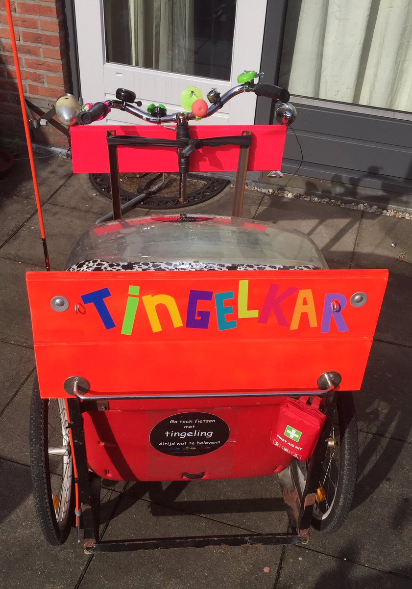 IngedG70's tweet photo. Ons fietskarretje heeft de naam....... https://t.co/nmXqOeJWOt