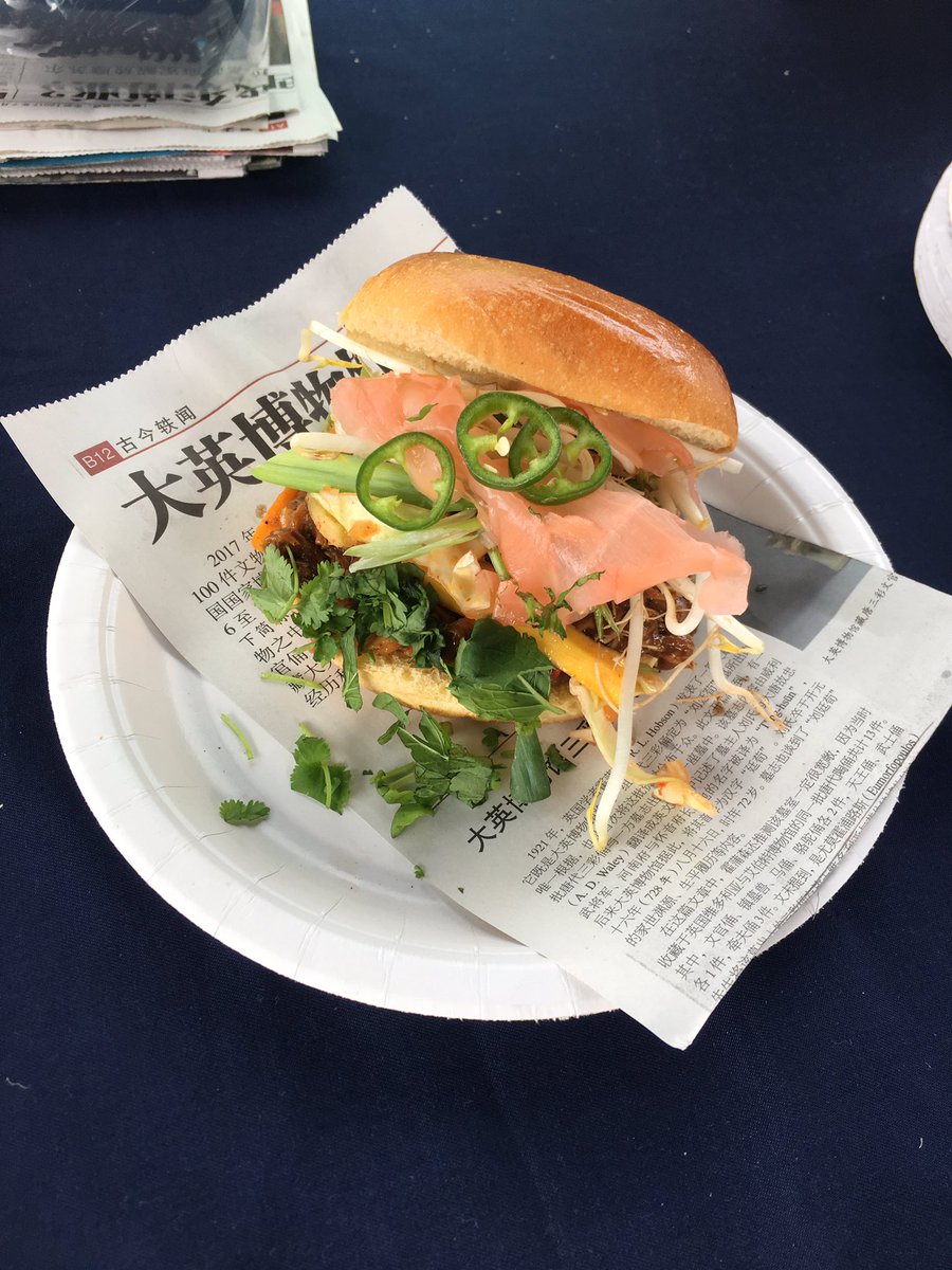 Korean Gochujang pulled chicken, scallions, chillies, pink ginger, bean sprouts &amp; fragrant herbs <a href="/_makersmarket/">Makers Market</a> Didsbury until 4.00pm