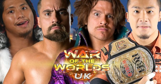 KUSHIDA Defends the ROH TV Title in a Four Corner Survival Match at War of the Worlds UK: Liverpool buff.ly/2hcCxxk