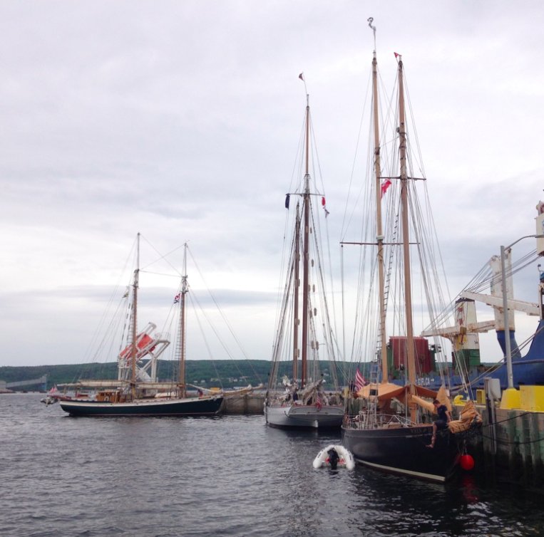 countryparent's tweet photo. Fun #roadtrip visiting the #tallshipsNS ⛵️ https://t.co/ELPxM8ezQH ❤️#sailtreeoflife #SpiritofSC #whenandif #RVD2017 ☀️ @VisitNovaScotia 🇨🇦 https://t.co/6PAFhvex71