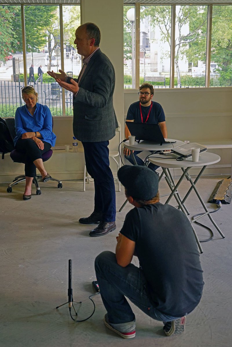 superp0s1t10n's tweet photo. Martin from @LeedsBID speaking at #ASMblyLab launch party check out exhib on til 5th Aug https://t.co/usAcrWuEM8 photo by Benedict Phillips https://t.co/Mq3vVCAum0