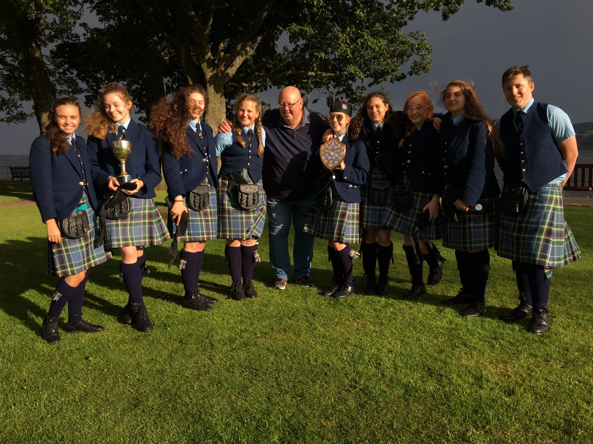 We have one very ecstatic drum corps after coming away with the drumming champions title for Novice A!