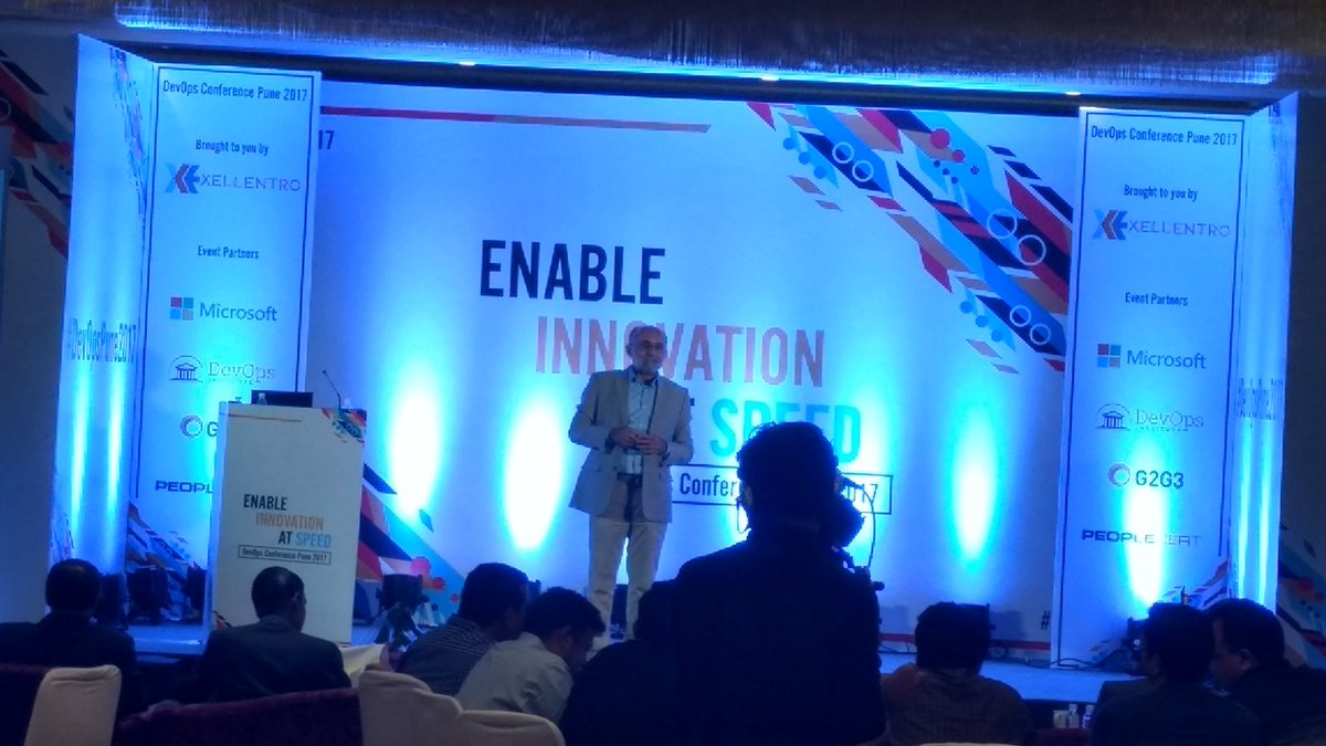 TAYS_GLOBAL's tweet photo. Last session by Ketan Vanjara from @HSBC Technology Global head at #DevOpsPune2017 event presented by @xellentro  refreshing session https://t.co/sefbHPnm26
