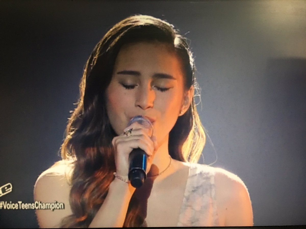 rodmagaru's tweet photo. ISABELA, thank you also for braving to be different AND RELATABLE at the same time. i bow down to uniqueness! #VoiceTeensChampion https://t.co/IeYCJXyBlz