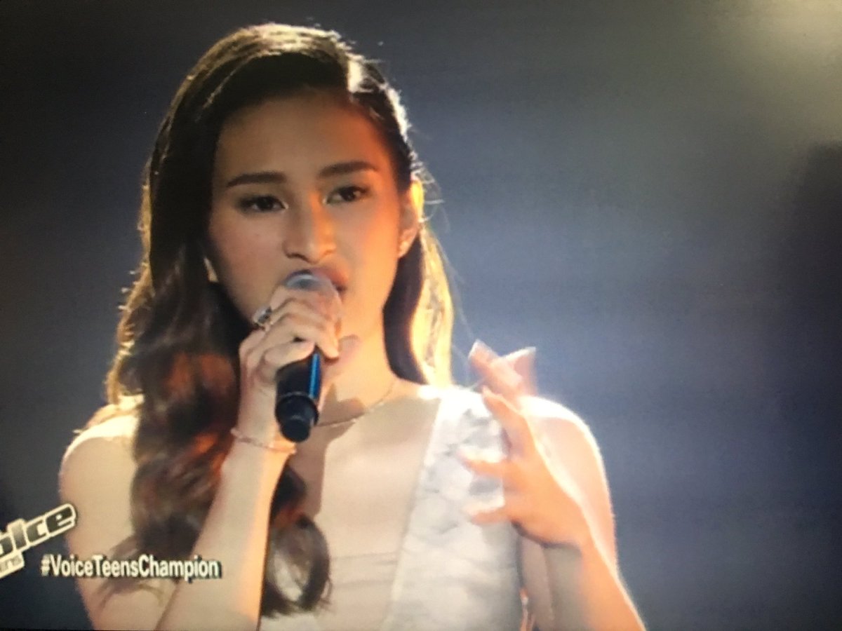 rodmagaru's tweet photo. ISABELA, thank you also for braving to be different AND RELATABLE at the same time. i bow down to uniqueness! #VoiceTeensChampion https://t.co/IeYCJXyBlz