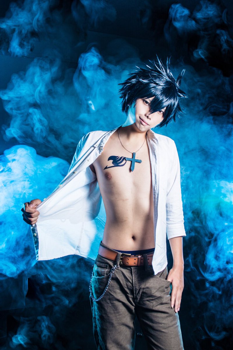 ゾンビランドモモンガ Auf Twitter コスプレ Fairytail 氷の造形魔道士 グレイ フルバスター 絶対氷結 ｱｲｽﾄﾞｼｪﾙ Photo Nlk Fjhk Studio瑞