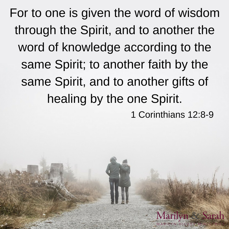 Marilyn And Sarah On Twitter For To One Is Given The Word Of Wisdom Through The Spirit And To Another 1 Corinthians 12 8 9 Jehovahrophe Https T Co 4azxru1xv8 Twitter