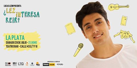 PayanaEventos's tweet photo. #Mañana es el gran show de @lucaslezin en #LaPlata! El mejor plan de sábado por la noche. Conseguí tus entradas en https://t.co/R6QFeZqCAq 😀 https://t.co/Wqi6ar73VN