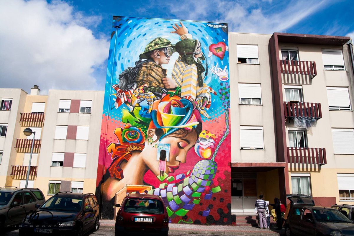 HoodBoyzWorld's tweet photo. #welovestreetart #street #art #portugal #artist https://t.co/Ylxoctp8vr