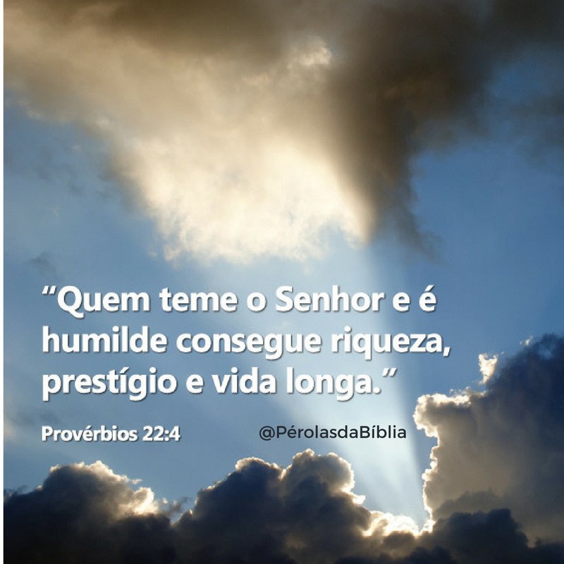 Mantenha o temor ao Senhor!
#PérolasdaBíblia