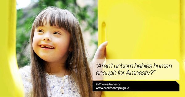 sflofMass's tweet photo. @AmnestyIreland #abortionisnotahumanright, #Lifeisahumanright. Please @AmnestyIreland stop promoting the #repealofthe8th #WhereisAmnesty https://t.co/arhB82KfQy