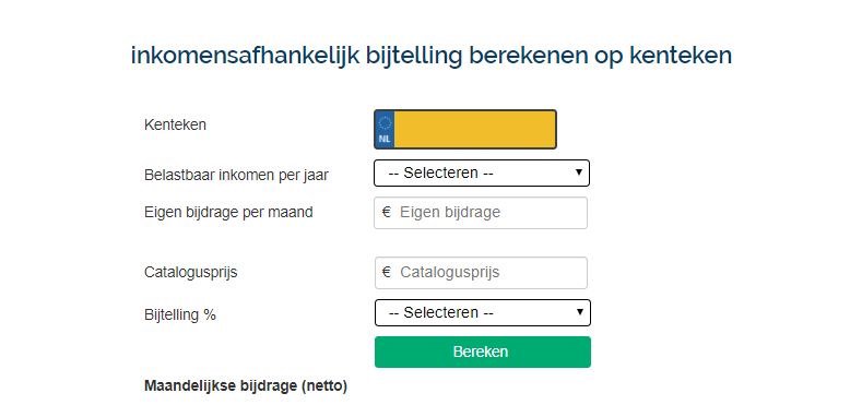 Bereken hier gratis de bijtelling op elk kenteken berekenautokosten.nl/bijtellingbere…
#autokosten #autorijden #bijtellingberekenen