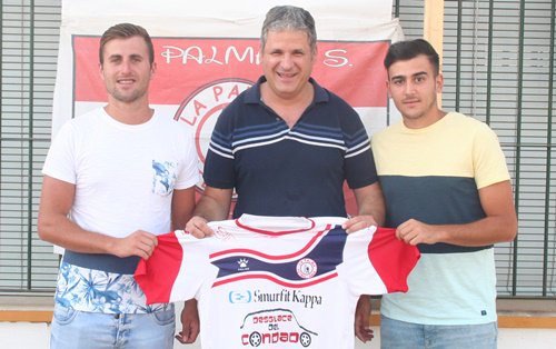 LaPalmaFS's tweet photo. 📢 NOTICIA | PRIMER EQUIPO 
📌 @isabelotj94 y Cristofer Pérez nuevos fichajes del Smurfit Kappa ⚽
👉 https://t.co/Ei08YzKJKs https://t.co/BEYKXMnHA9