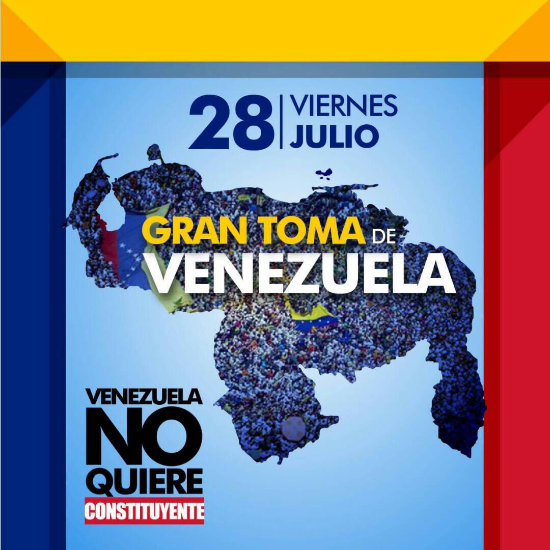 Leonardo_Padron's tweet photo. Este es el mandato hoy. Millones de venezolanos le dicen NO a la constituyente. https://t.co/8ZDZ92wzgz