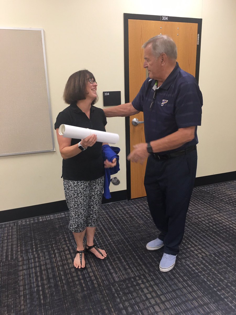 gmlovetolearn's tweet photo. TY Bobby Plager for visiting our final day of #STEMr Academy. You made Sandi's day! πππ@CraigElementary @ParkwaySchools @StLouisBlues https://t.co/qk0ZeeSLgc