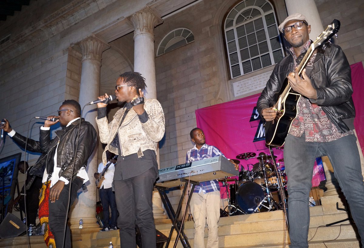 StorymojaFest's tweet photo. #FlashBackFriday - @sautisol headlining the Jaza Matatu na Vitabu concert during the 2014 edition of #StorymojaFest! https://t.co/mCOgWelN5E
