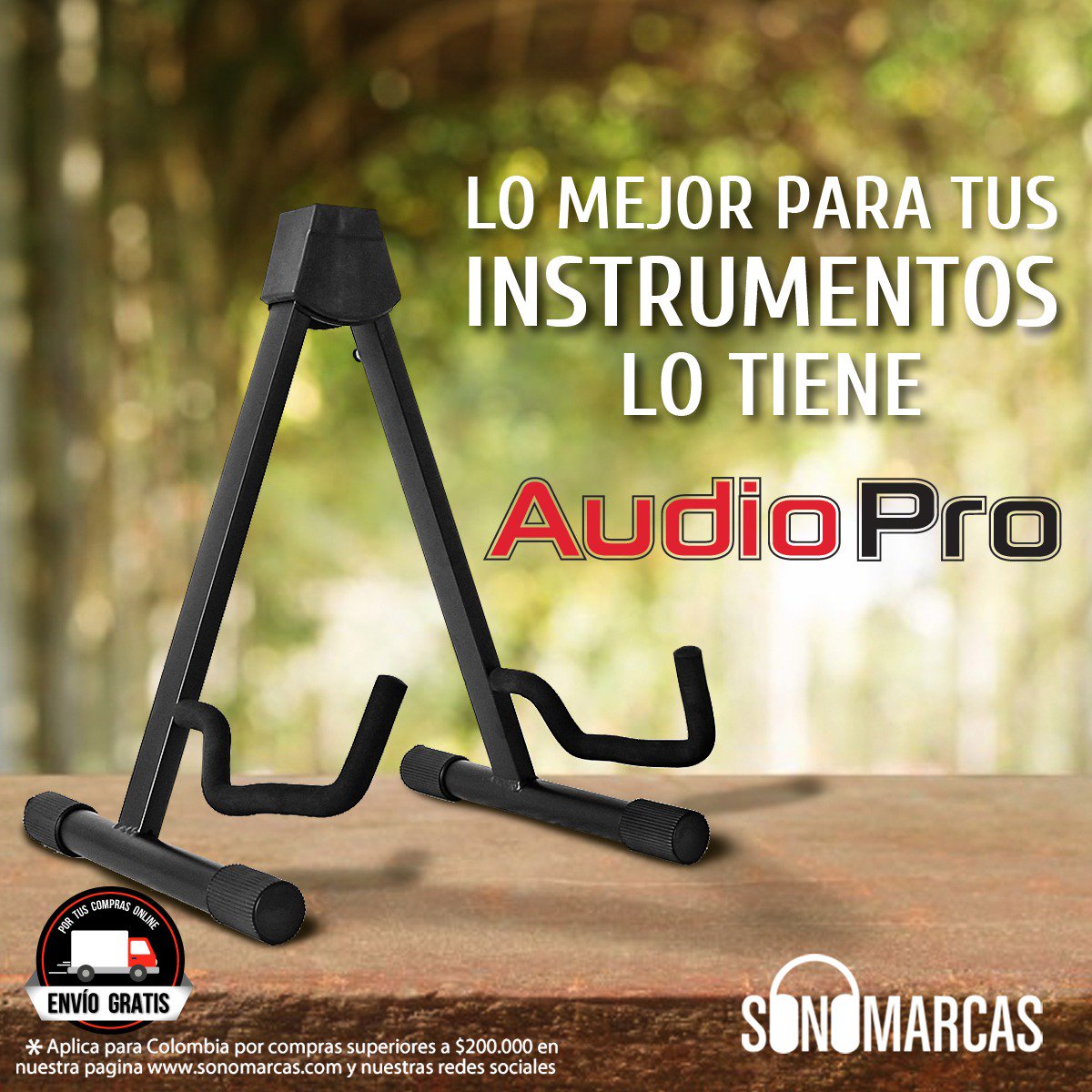 Sonomarcas's tweet photo. Encuentra las bases para guitarras disponible en nuestras tiendas en Cali, Bogotá, Barranquilla y Cartagena 🎸🎸🎸 https://t.co/vMMs3bJxjW