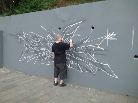 IATBaronissi's tweet photo. Al via #OverlineJamBaronissi rassegna internazionale di graffiti,tra Parco della Rinascita e via Convento.Oltre 60 writers fino al 29 Luglio https://t.co/0KkKHlCOt9