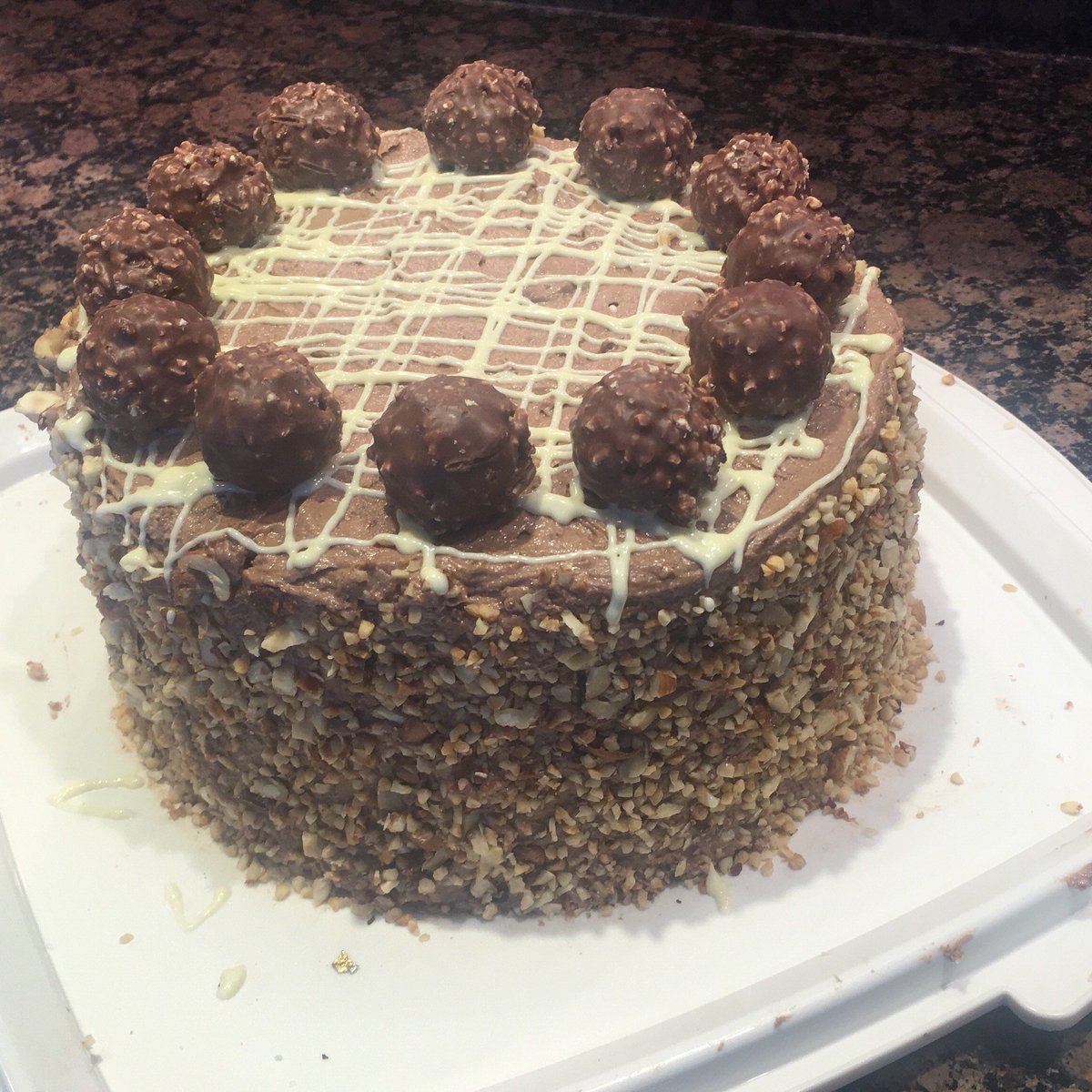 Celebrating Georgina's birthday with a cake made by Hayley! #HappyBirthday #FridayFeeling