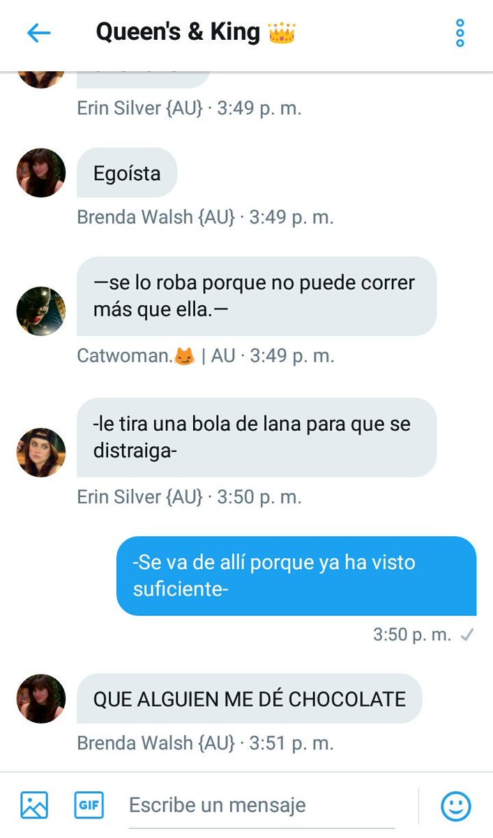 No sé por qué me estoy riendo.