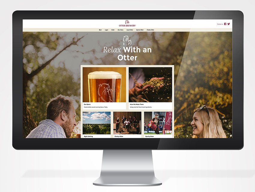 otterbrewery's tweet photo. We don’t just laze around on the river bank. Our new website gives the low down on everything we're involved with https://t.co/IJpSsjBctL https://t.co/rBqiPDXtVI
