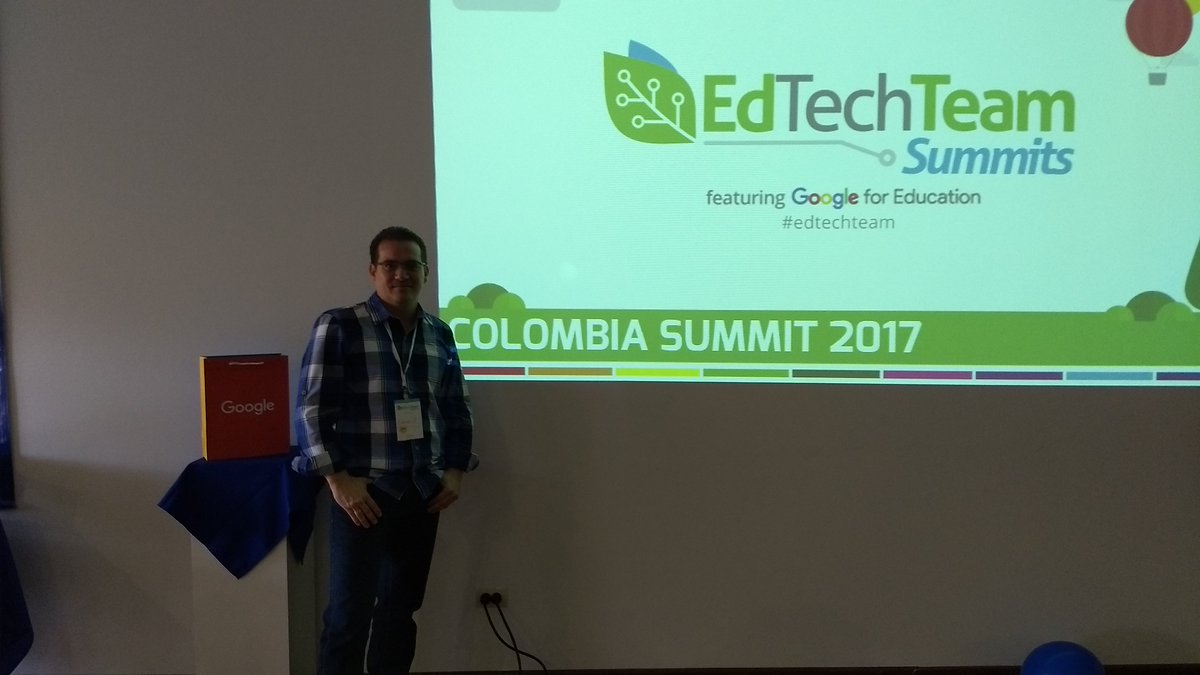 edwarjamir's tweet photo. #LatAmImpact #edtechteam
Emocionado de empezar el segundo día Google Summit Colombia https://t.co/lKd7mUlwZI