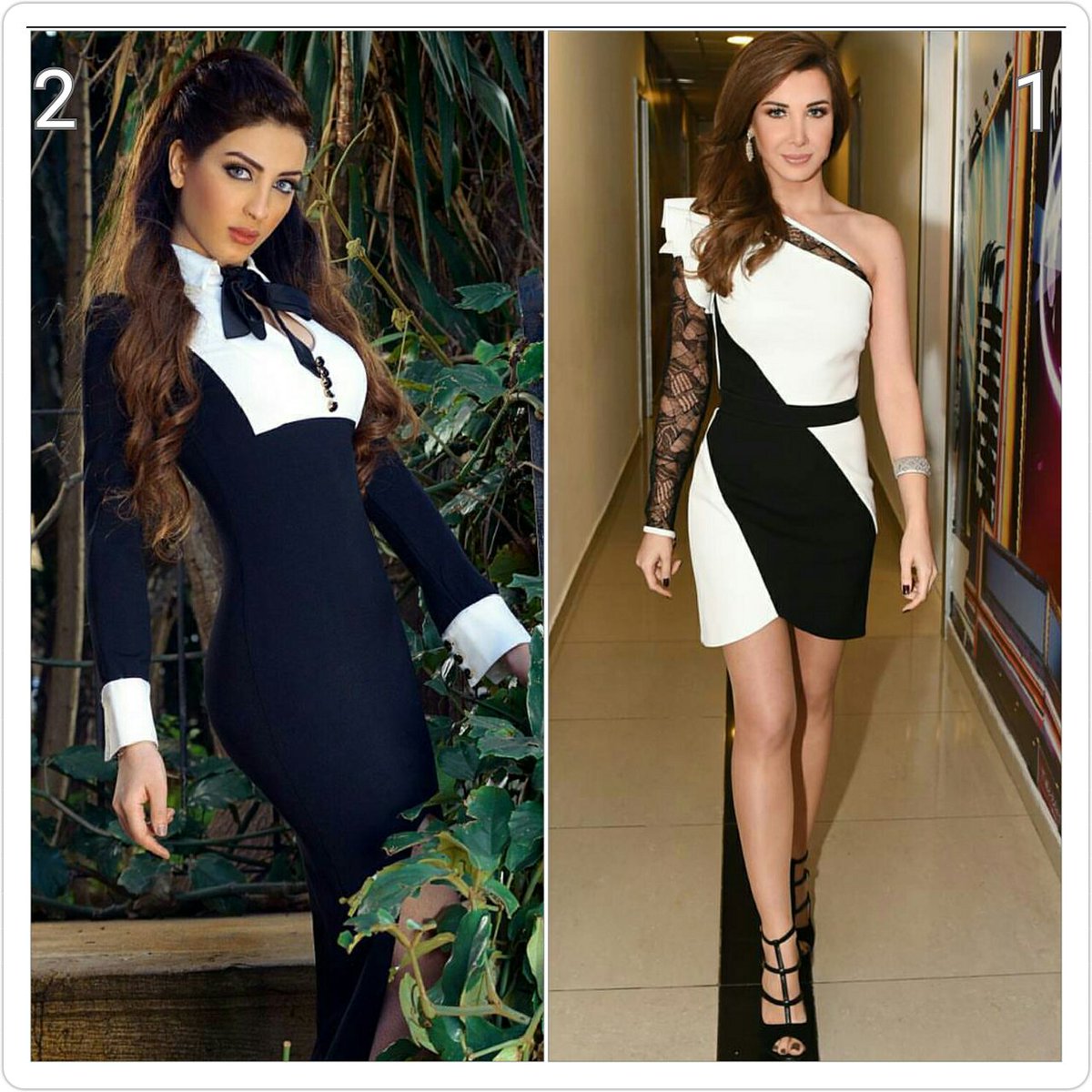 almall's tweet photo. من إطلالتها الكلاسيكية نالت إعجابك أكثر ؟
#نانسي_عجرم أم #سهيلة_بن_لشهب 
#souhilabenlachhab #الجيش_السوهابي
#nancyajram #ajarem https://t.co/Onqrr0EXRj