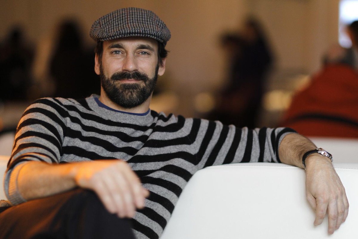 #JonHamm looks great in his Ivy Cap! He's an advocate for #mentalhealth resources &amp; we're happy to feature him on today's #fascinatorfriday!