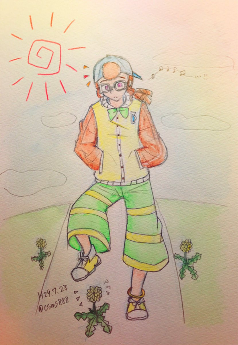 #クラシカ版深夜の真剣お絵描き文字書き60分一本勝負
｢シューベルト｣｢散歩｣｢発見｣
シュベ絶対コンクリートとかに生えてる野花に感動して優しくするとおもうの。