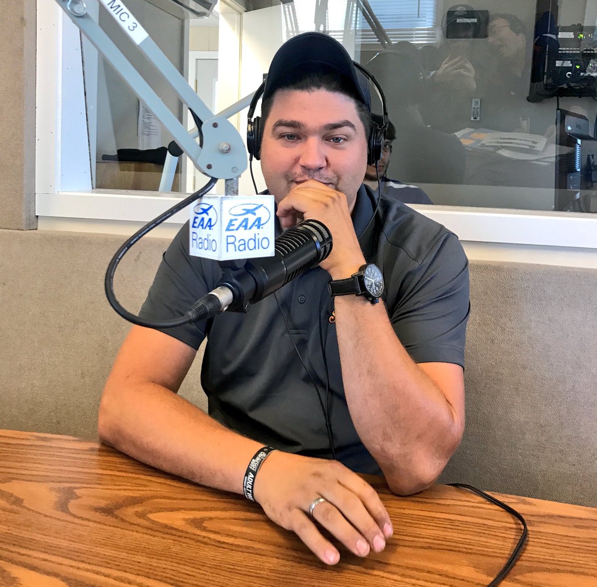 cruiseflight's tweet photo. Wanna hear about The Sandbar Mitchell B-25 restoration? Tune into #EAARadio now! #warbird #OSH17 #Airventure2017 https://t.co/eKQ7JSC3Oi