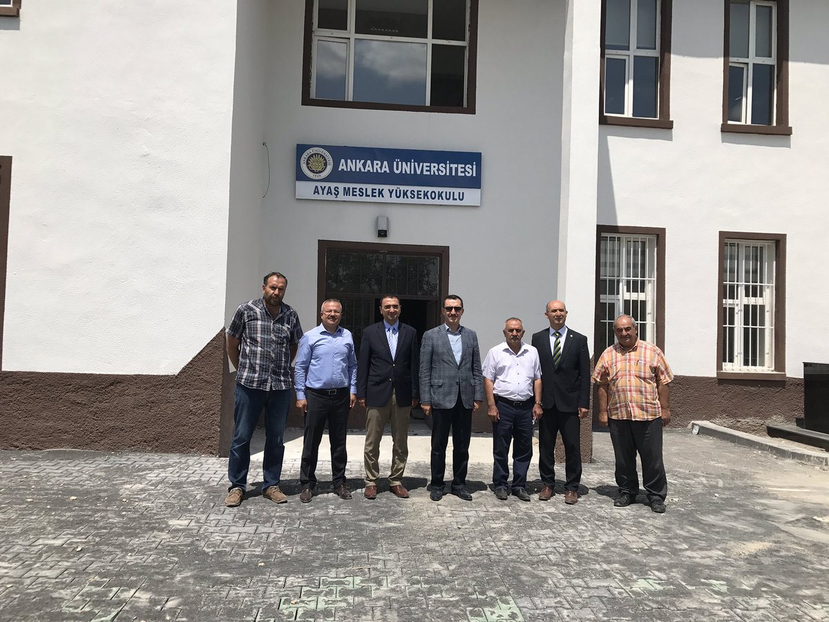 Emrullah İŞLER (@emrullahisler) on Twitter photo Ankara Üniversitesi Ayaş Meslek Yüksek Okulunu ziyaret ettik. Ankara Üniversitesi Ayaş Meslek Yüksek Okulunu ziyaret ettik.
