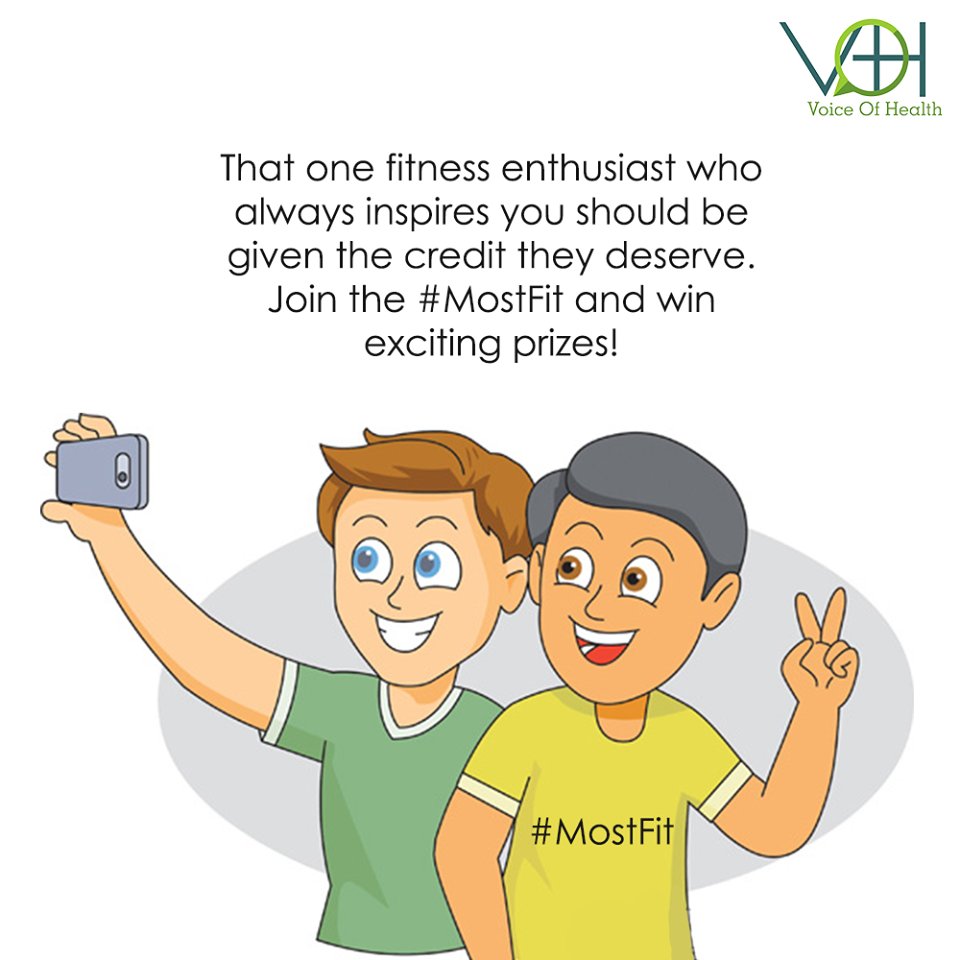 VoiceOfHealthIn's tweet photo. Last few days left to tell us your fitness enthusiast!
#VoiceofHealth #DoctorsonCall #MostFit #HealthyFood #Nutrition #HealthyEating https://t.co/YEdjonG7qV