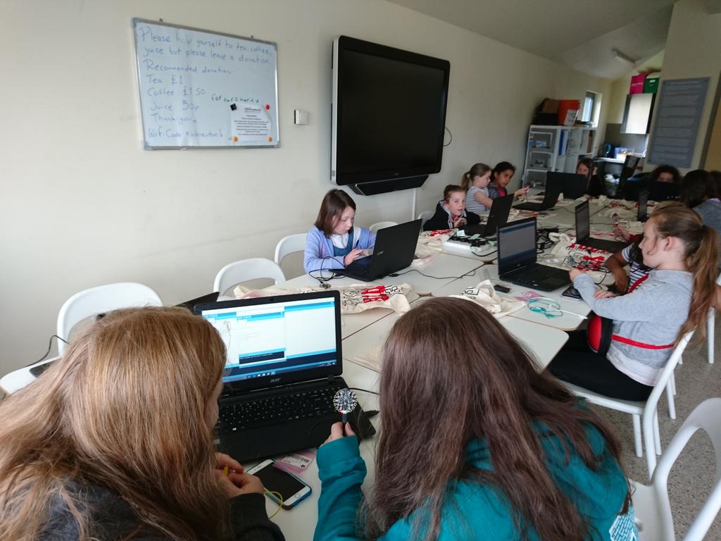 WeeReplicators's tweet image. Great #Wearyourcode workshop yesterday in Kirknewton. Girls were amazing and learned lots @adafruit @EdNapResearch