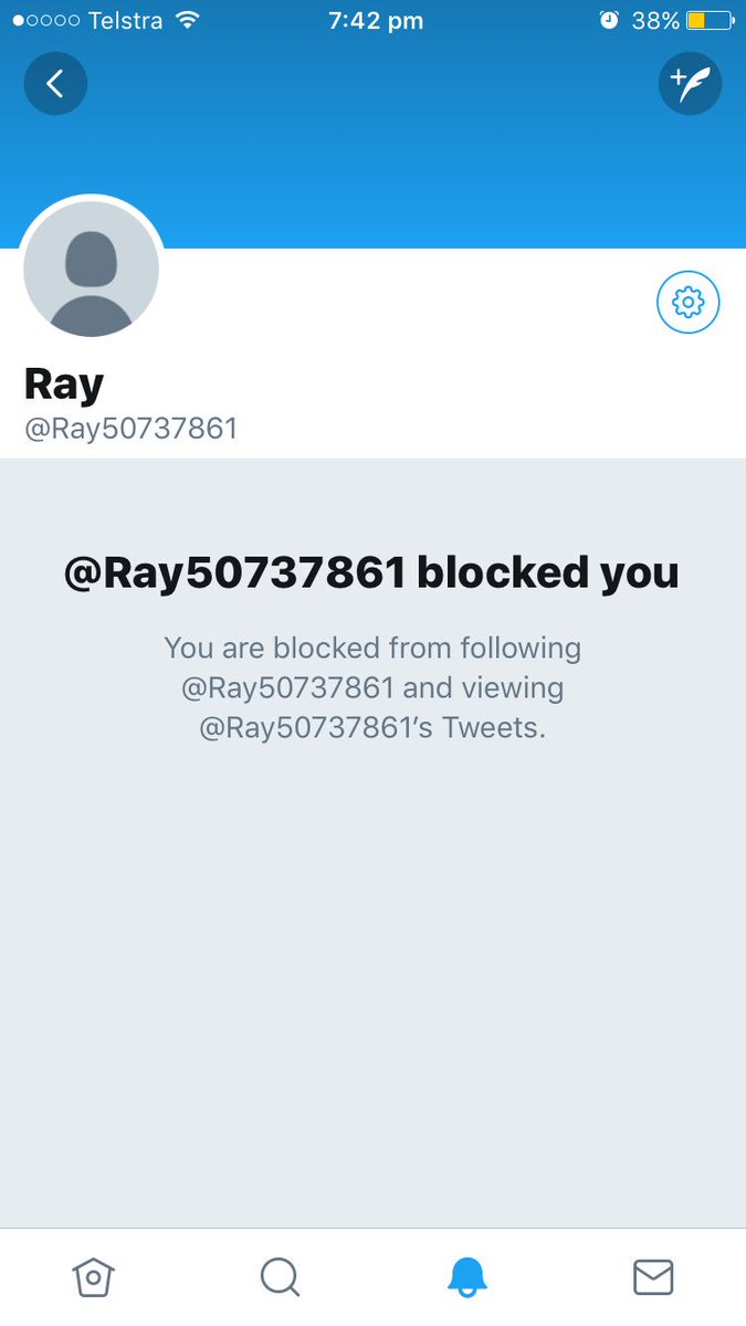 GarrySpencer29's tweet photo. Could someone please be so kind as to inform me why Ray has blocked me from his account... Talk about audacity, talk about gallantry!  #DQ https://t.co/KhY517gBKr