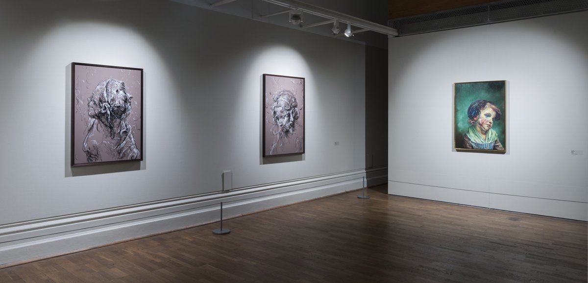 NottmCastle's tweet photo. #REPORTRAIT artist Glenn Brown reworks &amp; interferes with historic artworks that leave hints of the original intact:
https://t.co/QILzW6Oyhr https://t.co/1JXxIvNOlN