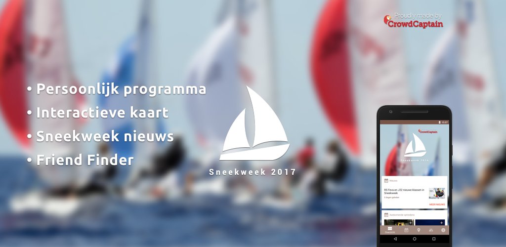 Ga goed voorbereid de #sneekweek in met de uitgebreide Sneekweek App! Download ‘m eenvoudig via: crowdcapta.in/sneekweek