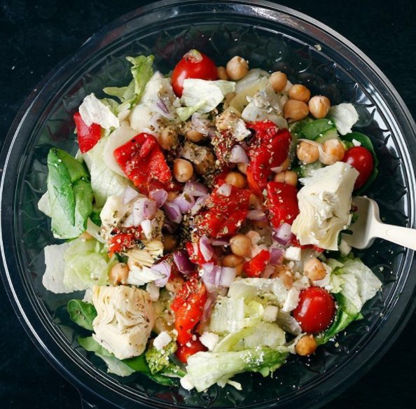 Potbellyuk's tweet photo. Salad season lasts all year when the ingredients are this fresh.🥗 #Mediterranean #LondonFood #StratfordWestfields https://t.co/lujVlWL65A