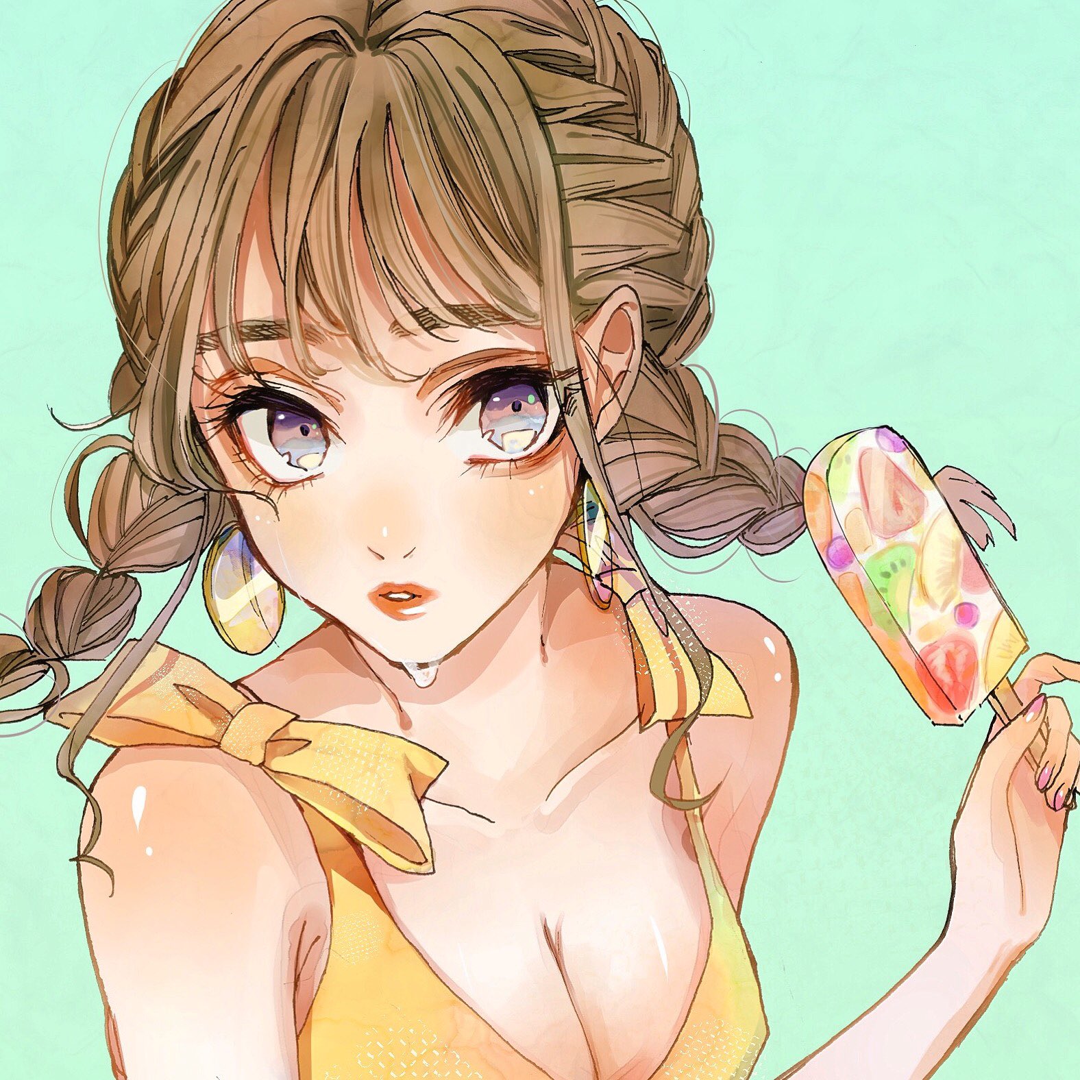 レモンです☻ I'm Lemon with the red hair 🧑‍🦰🟥🍋👒 I leave these