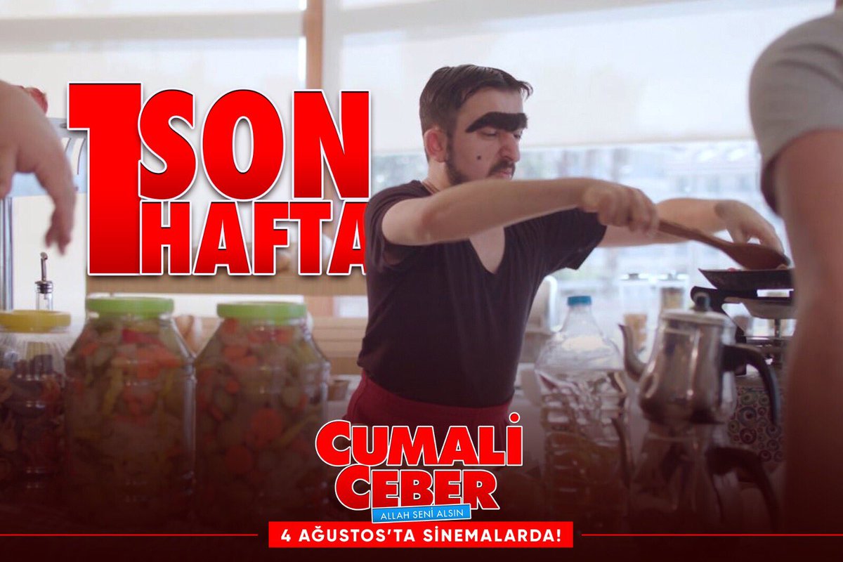 Açık büfeye tüp götüren #CumaliCeber’e son 1 hafta! 😄