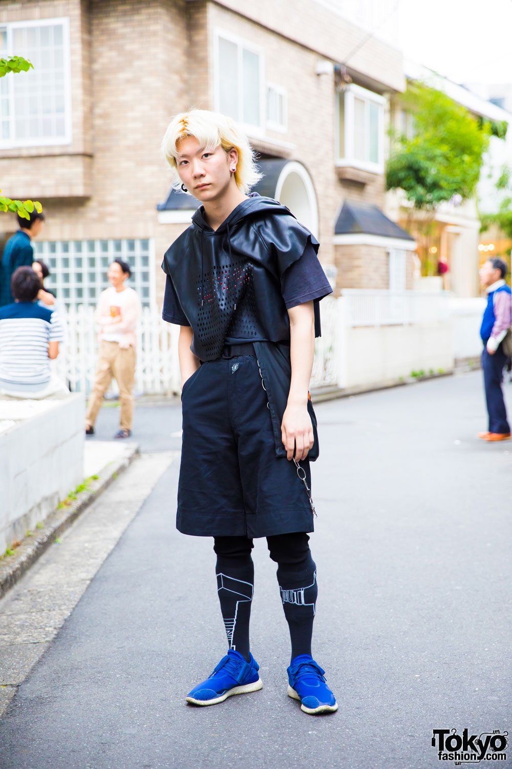 Casual Streetwear Style in Harajuku w/ Harley Davidson Sweatshirt, Puma  Shorts, Rombaut Shoes & Walter Van Beirendonck – Tokyo Fashion