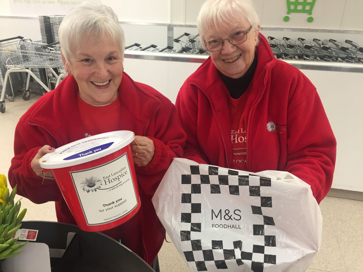 elhospice's tweet photo. Can you spare a few hours this year to help with our @marksandspencer bag packing? #Blackburn #fundraising https://t.co/TPuSdh9gLd https://t.co/4jIIYt1fw5
