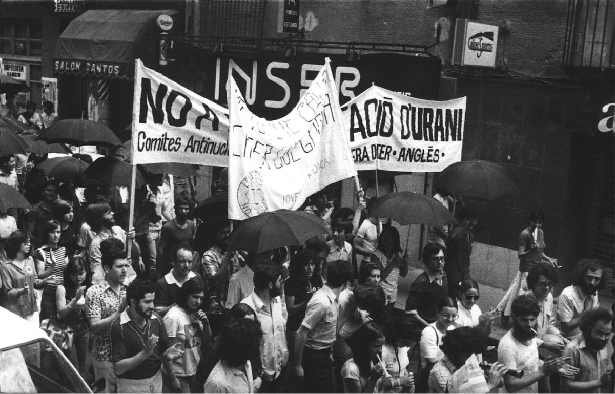 arxiu_gi's tweet photo. #taldiacomavui 1980 la Marxa Antinuclear arribà a Girona des de Figueres en el seu camí cap Ascó
AMGi-CRDI en línia https://t.co/9WAgwfyd3C https://t.co/1YsMO1aW2L