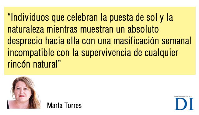 Diario_de_ibiza's tweet photo. La opinión de Marta Torres: "Impuesto 'hippylucionario'" https://t.co/T5OwiNhqSv @Martatorresmol https://t.co/I0P6kXOMop
