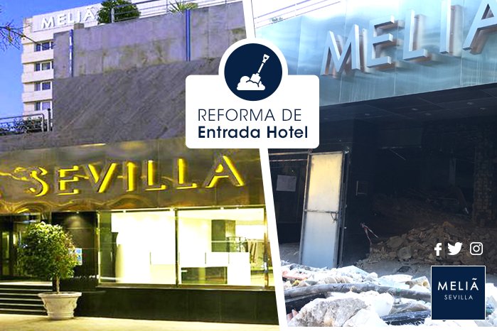 Melia__Sevilla's tweet photo. A las puertas del fin de semana, seguimos avanzando en la obra de nuestro hotel. En breve, os sorprenderemos 😀 #FelizFinde #MeliáSevilla https://t.co/4EkPC1w6vo