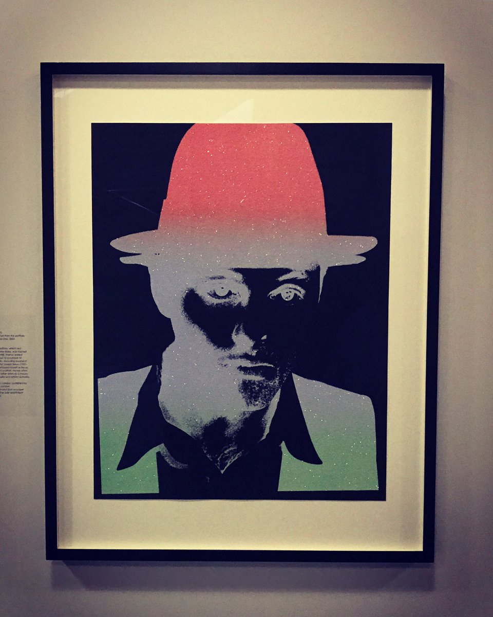 Chesterart92's tweet photo. Open today - #ChesterVisualArts - #PopArt #Show at the old #Library - lots of #amazing art including this from #GavinTurk @chestervisarts https://t.co/Gi0dYNK3c9