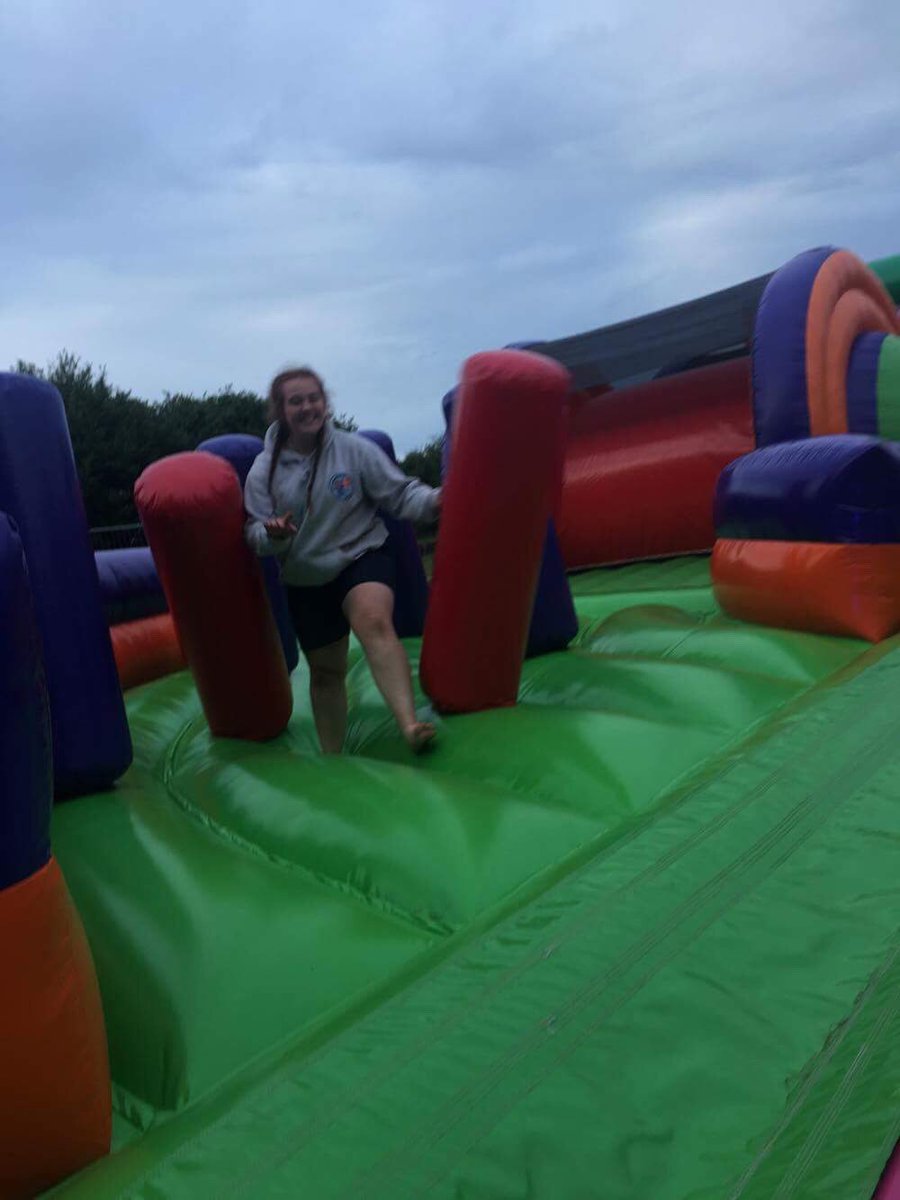 Denmark2017's tweet photo. 'The beast' was definitely great fun last night. @GirlguidingMids #SL2017 https://t.co/riJtyOjVJ6