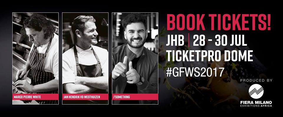 DeFiWhore's tweet photo. #JFWRecommends this w/end is all abt @goodfoodSA. Nowhere else you need to be to get all your food, booze &amp; celeb chef fixes

#GFWS2017 https://t.co/QkNkzWwHn0