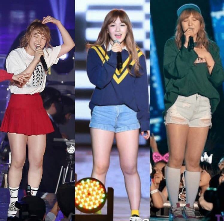 Wendy アカウント名の由来でもある 大好きなレドベルのウェンディが めちゃくちゃ痩せた 拒食っぽい痩せ方で心配だけど 痩せて可愛くなったし 写真見てると最近のウェンディすごく楽しそうな顔してる ウェンディ痩せたり太ったり体型の変化激しいから