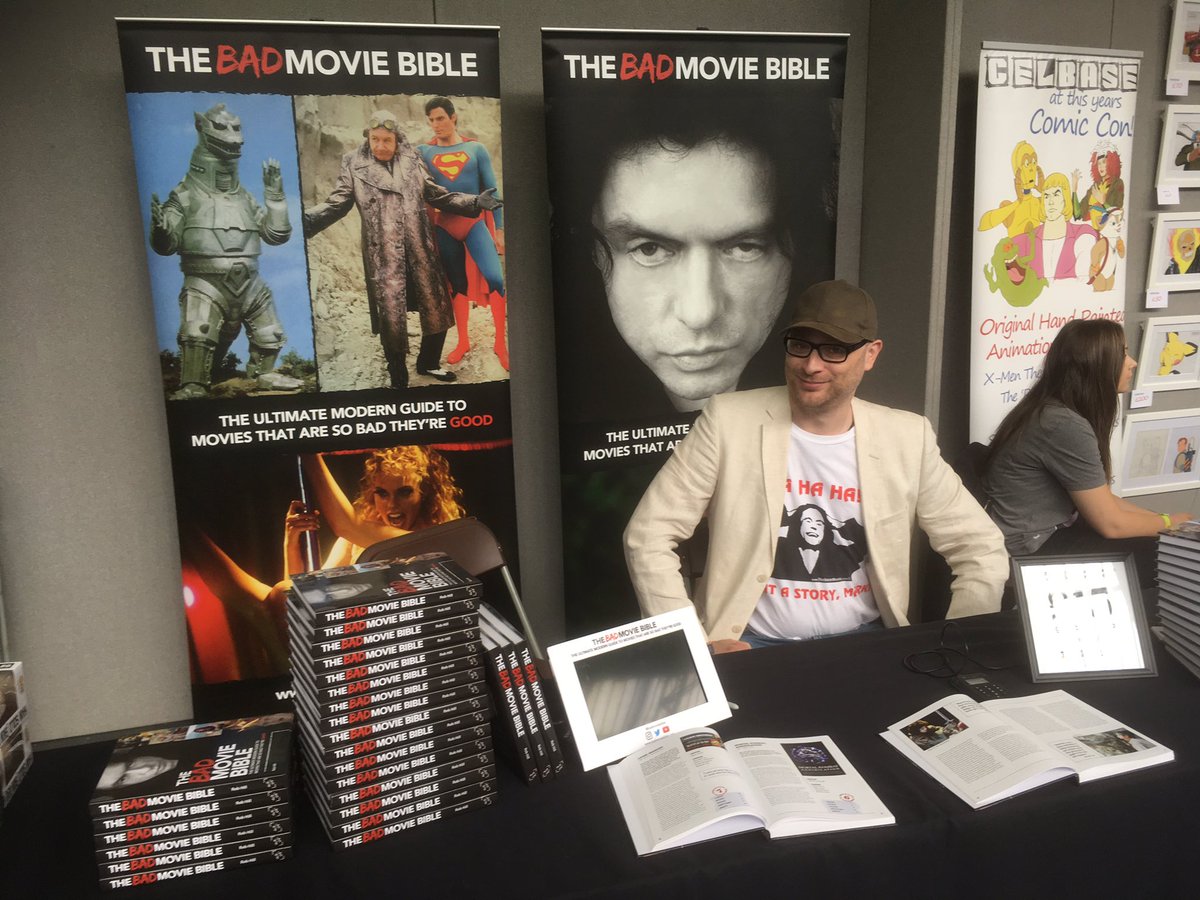 TheOtherBBFC's tweet photo. We're at London Film and TV Comic Con and looks who's here - @BadMovieBible! https://t.co/BDJMxv19xE